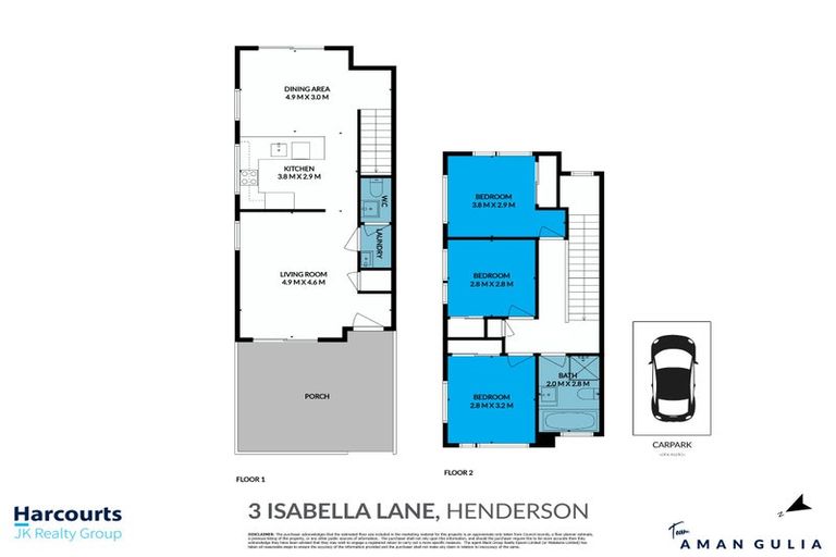 Photo of property in 3 Isabella Lane, Henderson, 0610