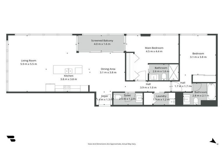 Photo of property in Sentinel Apartments, 1903/3 Northcroft Street, Takapuna, Auckland, 0622
