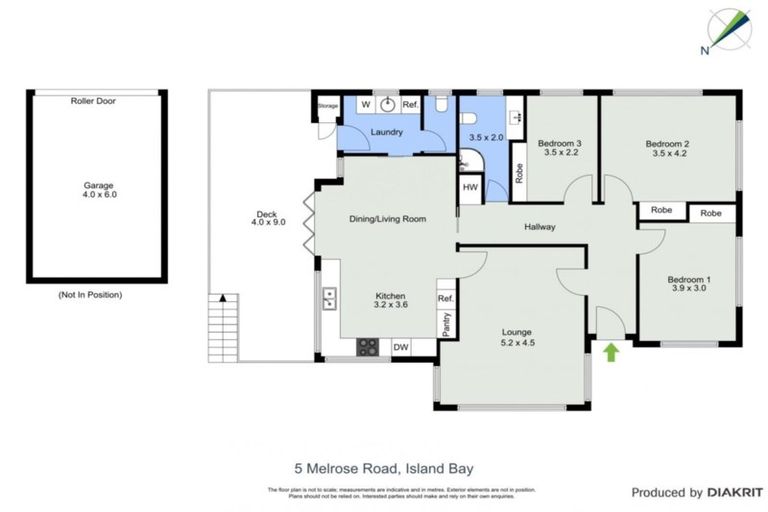 Photo of property in 5 Melrose Road, Island Bay, Wellington, 6023