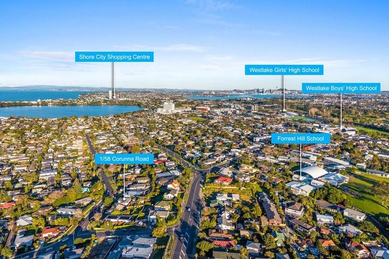 Photo of property in 1/58 Corunna Road, Milford, Auckland, 0620