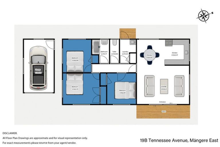 Photo of property in 19b Tennessee Avenue, Mangere East, Auckland, 2024