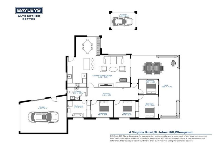 Photo of property in 4 Virginia Road, Saint Johns Hill, Whanganui, 4500