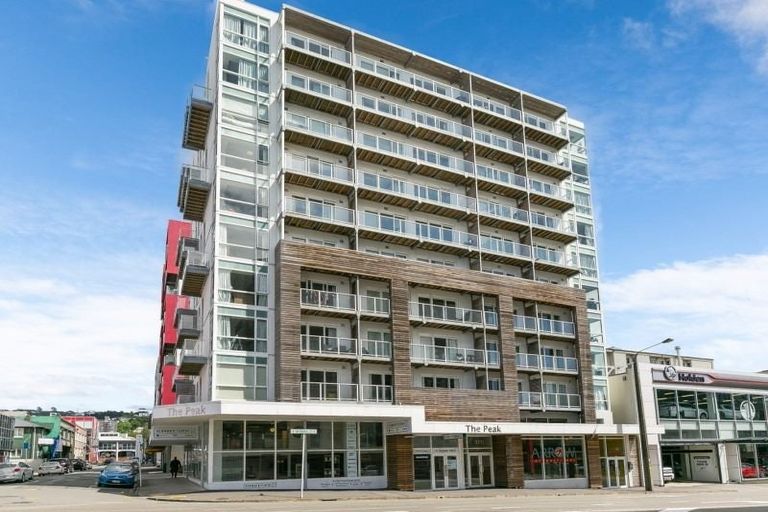Photo of property in The Peak Apartments, 401/170 Taranaki Street, Te Aro, Wellington, 6011