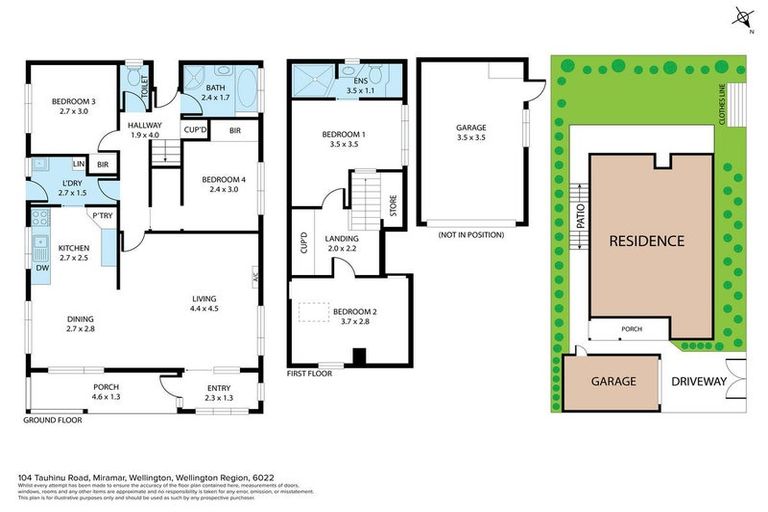 Photo of property in 104 Tauhinu Road, Miramar, Wellington, 6022