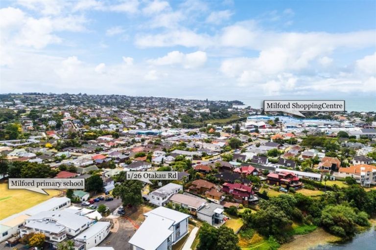Photo of property in 1/26 Otakau Road, Milford, Auckland, 0620