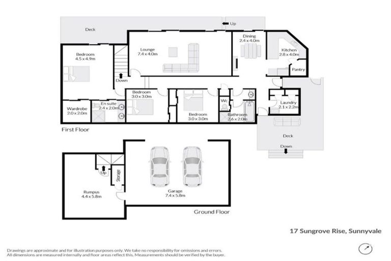 Photo of property in 17 Sungrove Rise, Sunnyvale, Auckland, 0612