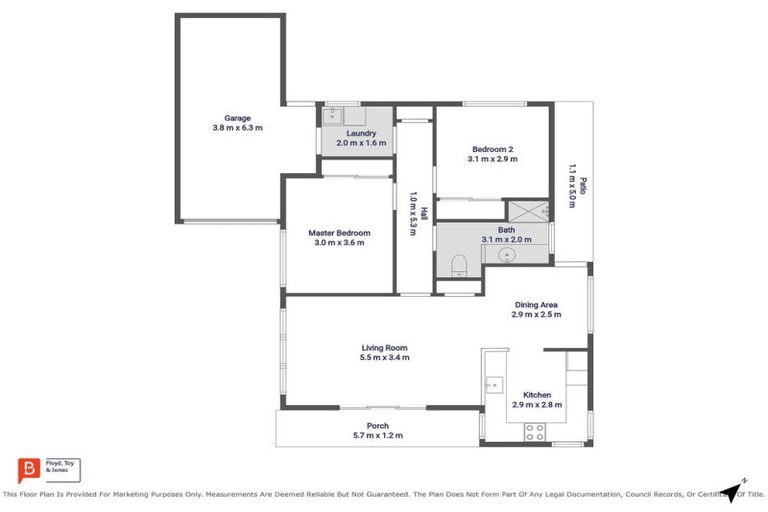 Photo of property in 21b Marshall Avenue, Whanganui East, Whanganui, 4500