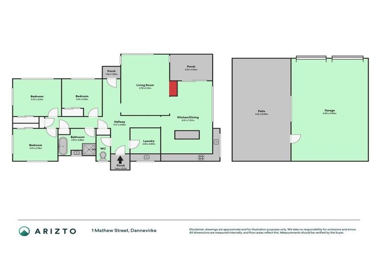 Photo of property in 1 Mathew Street, Dannevirke, 4930