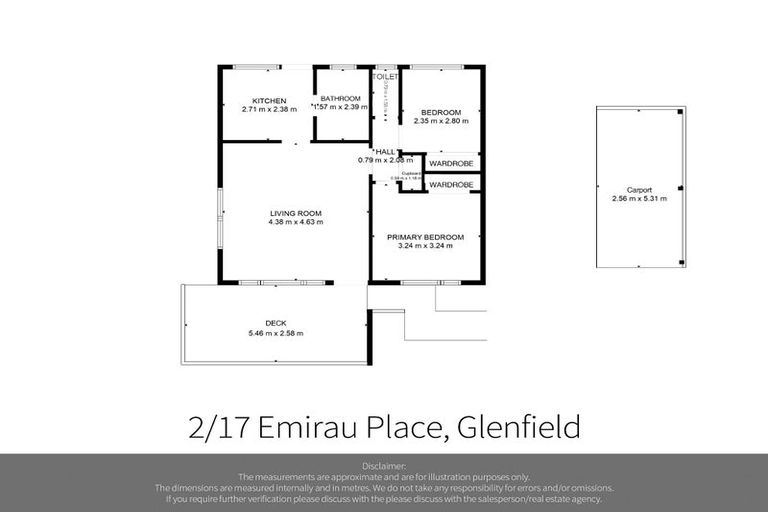 Photo of property in 2/17 Emirau Place, Glenfield, Auckland, 0629