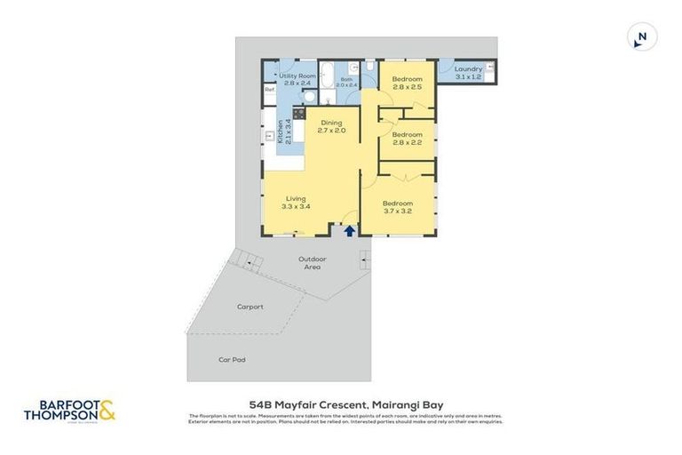 Photo of property in 2/54 Mayfair Crescent, Mairangi Bay, Auckland, 0630