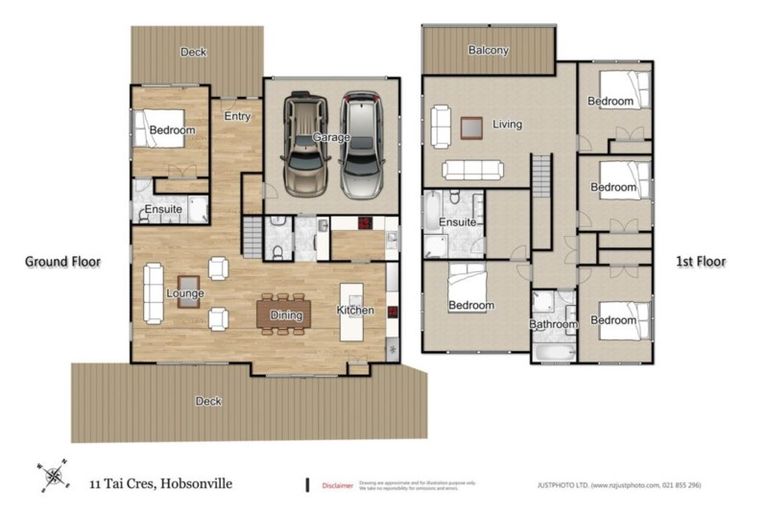 Photo of property in 11 Tai Crescent, Hobsonville, Auckland, 0616