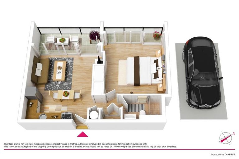 Photo of property in Sanctum Apartment, 10ua72 Ebor Street, Te Aro, Wellington, 6011