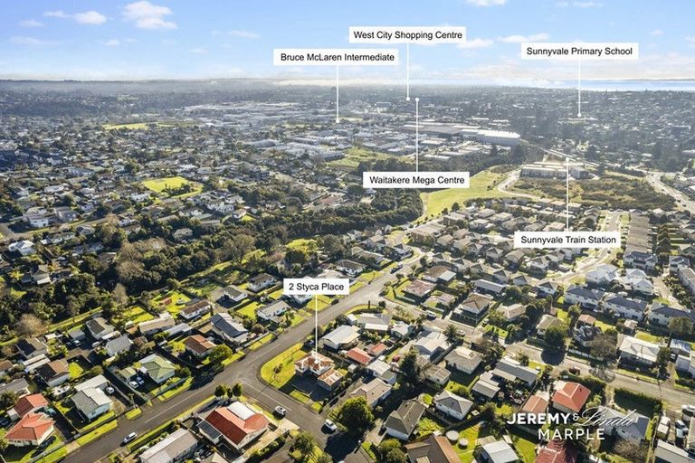 Photo of property in 2 Styca Place, Sunnyvale, Auckland, 0612