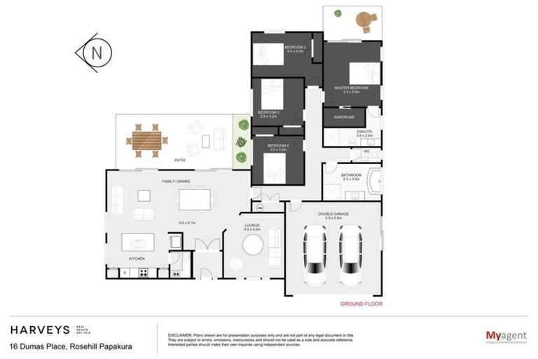 Photo of property in 16 Dumas Place, Rosehill, Papakura, 2113