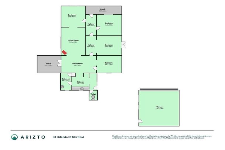 Photo of property in 83 Orlando Street, Stratford, 4332