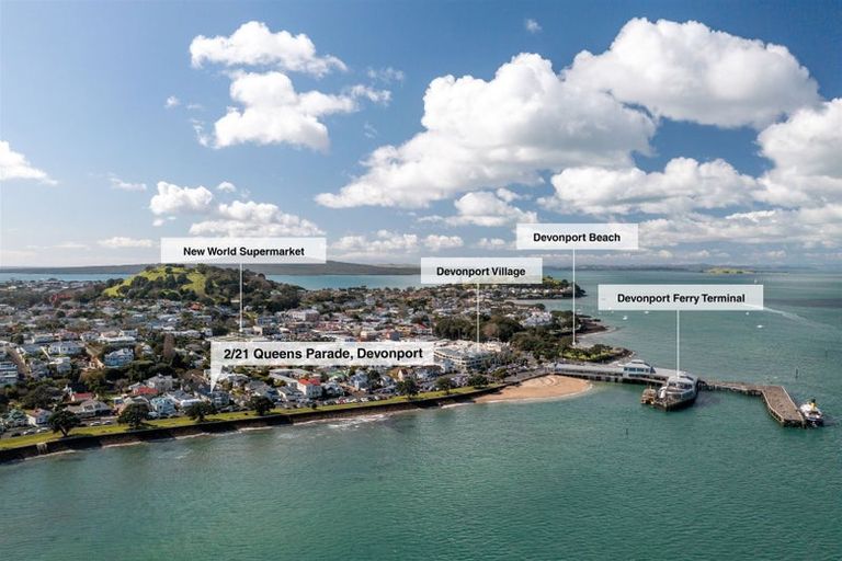 Photo of property in 2/21 Queens Parade, Devonport, Auckland, 0624