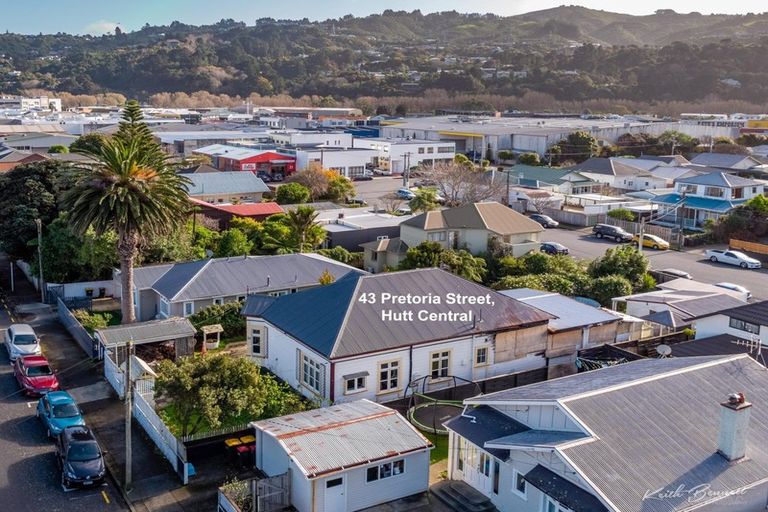 Photo of property in 43 Pretoria Street, Hutt Central, Lower Hutt, 5010