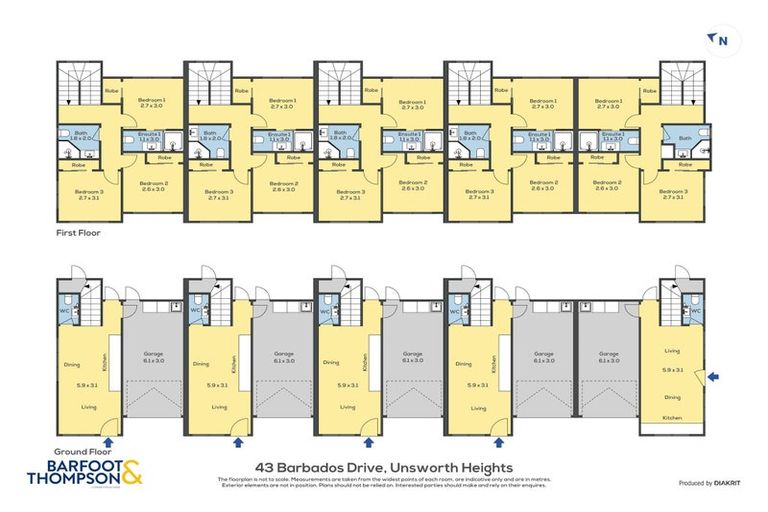 Photo of property in 43 Barbados Drive, Unsworth Heights, Auckland, 0632