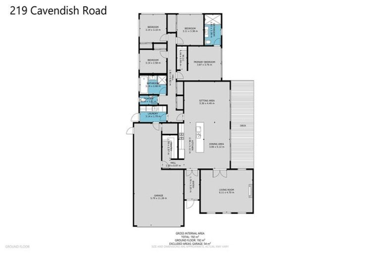 Photo of property in 219 Cavendish Road, Casebrook, Christchurch, 8051