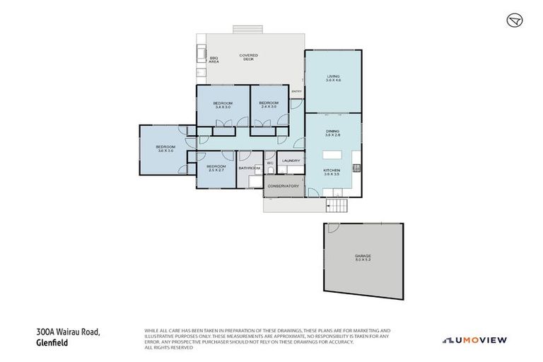 Photo of property in 300 Wairau Road, Glenfield, Auckland, 0629