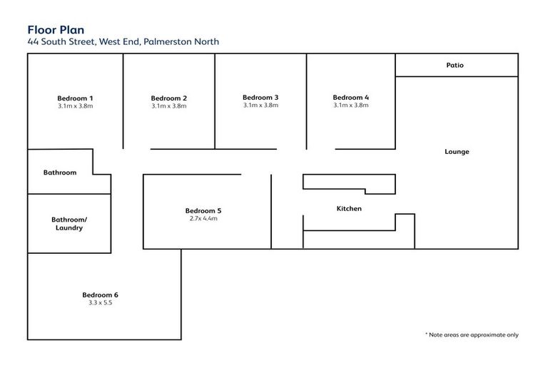 Photo of property in 44 South Street, West End, Palmerston North, 4410