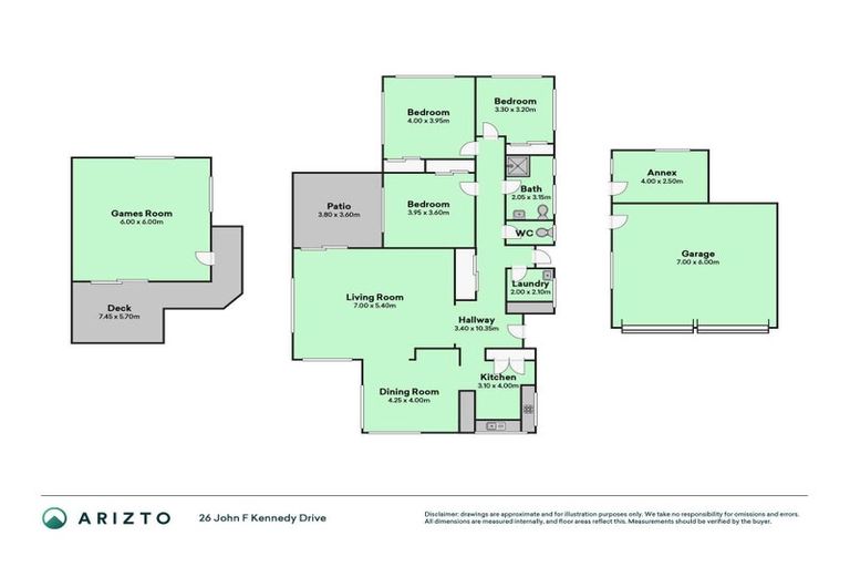 Photo of property in 26 John F Kennedy Drive, Milson, Palmerston North, 4414