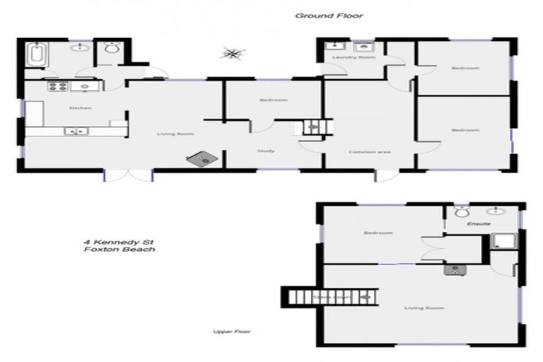 Photo of property in 4 Kennedy Street, Foxton Beach, Foxton, 4815