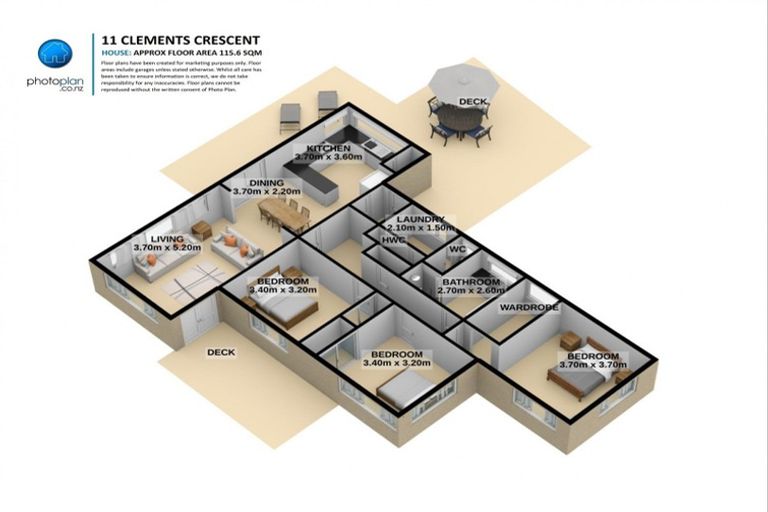 Photo of property in 11 Clements Crescent, Queenwood, Hamilton, 3210