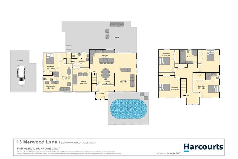 Photo of property in 13 Merwood Lane, Devonport, Auckland, 0624