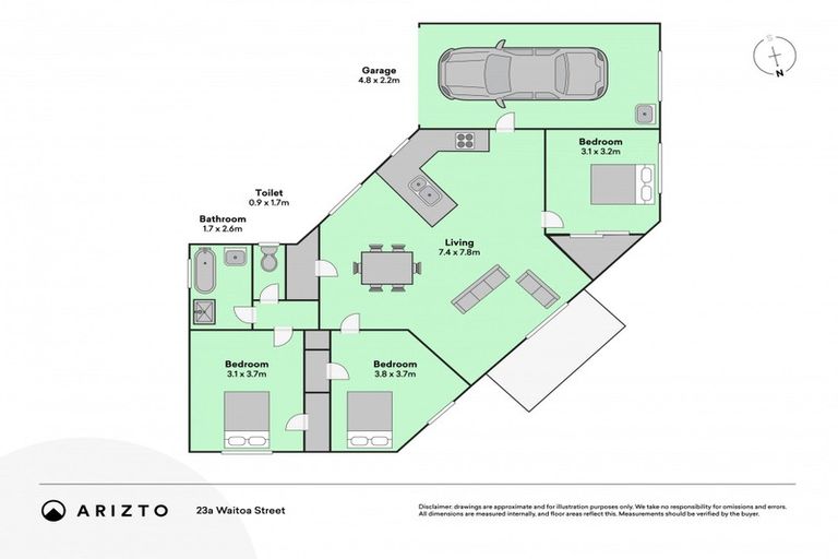 Photo of property in 1/23 Waitoa Street, Waiuku, 2123