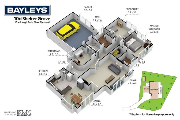 Photo of property in 10d Shelter Grove, Frankleigh Park, New Plymouth, 4310