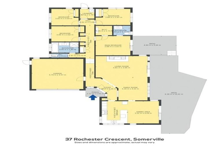 Photo of property in 37 Rochester Crescent, Somerville, Auckland, 2014