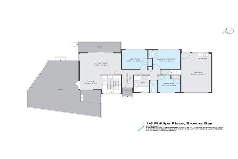 Photo of property in 1/6 Phillipa Place, Browns Bay, Auckland, 0630