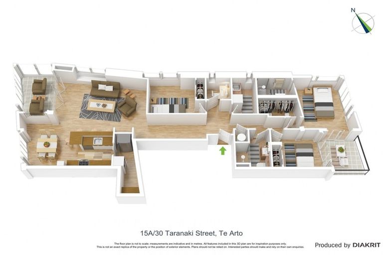 Photo of property in Elevate, 15/30a Taranaki Street, Te Aro, Wellington, 6011