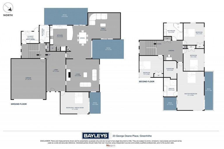 Photo of property in 23 George Deane Place, Greenhithe, Auckland, 0632