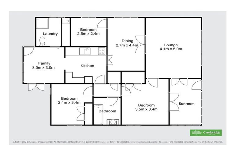 Photo of property in 3 Hillary Place, Leamington, Cambridge, 3432