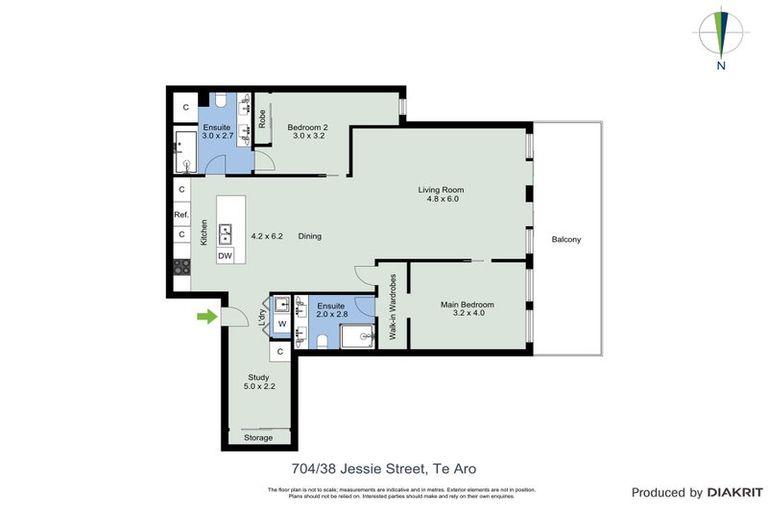 Photo of property in Il Casino Apartments, 704/38 Jessie Street, Te Aro, Wellington, 6011