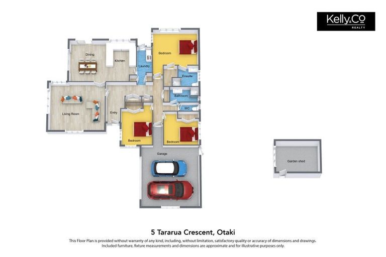 Photo of property in 5 Tararua Crescent, Otaki, 5512