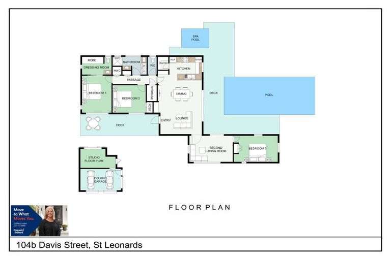 Photo of property in 104b Davis Street, Saint Leonards, Hastings, 4120