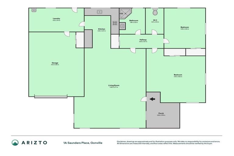 Photo of property in 1a Saunders Place, Gonville, Whanganui, 4501