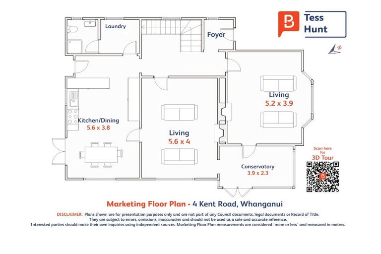 Photo of property in 4 Kent Road, Saint Johns Hill, Whanganui, 4501