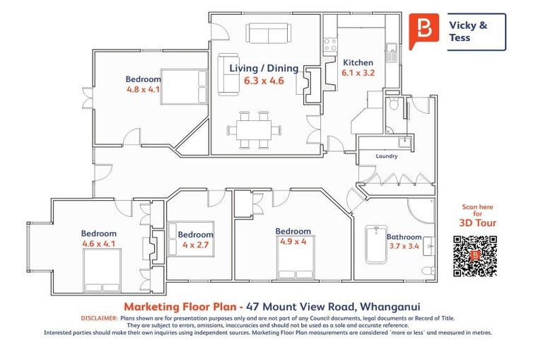 Photo of property in 47 Mount View Road, Bastia Hill, Whanganui, 4500