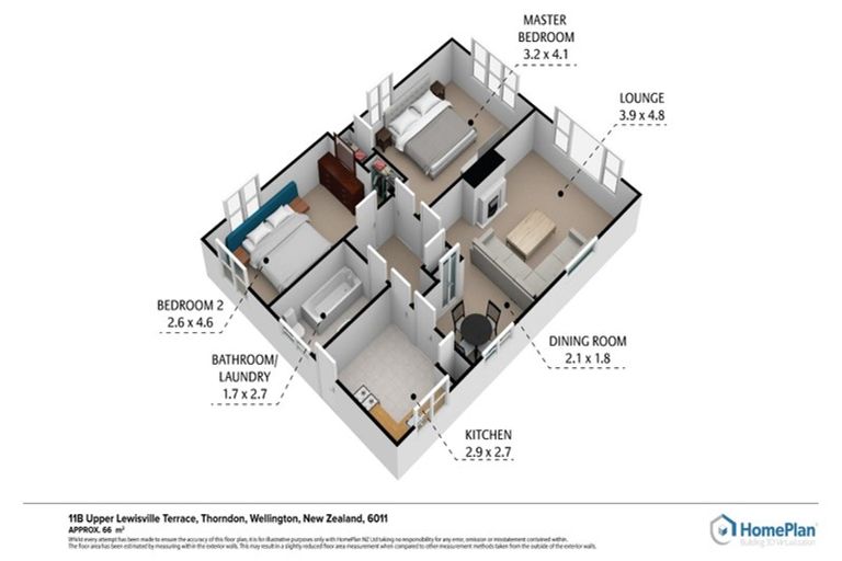 Photo of property in 11b Upper Lewisville Terrace, Thorndon, Wellington, 6011