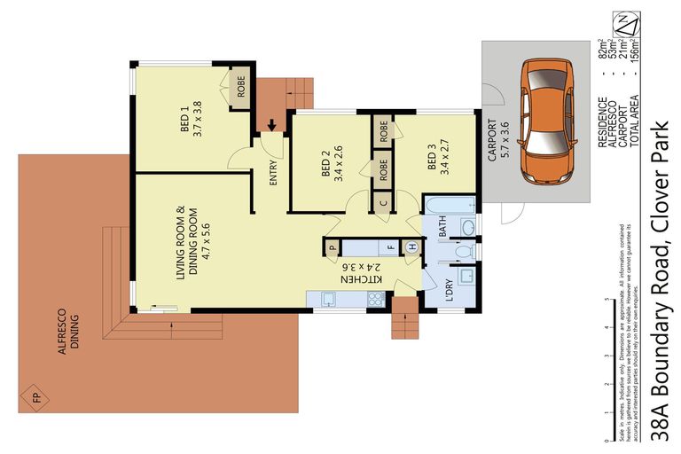 Photo of property in 1/38 Boundary Road, Clover Park, Auckland, 2019