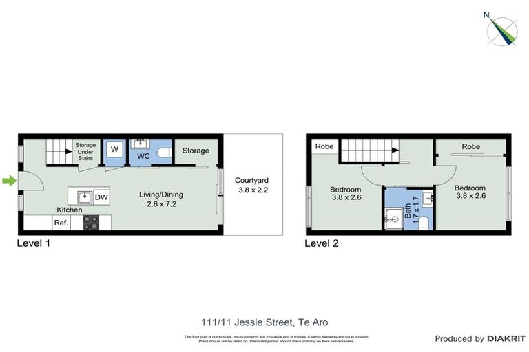 Photo of property in The Paddington, 111/11 Jessie Street, Te Aro, Wellington, 6011