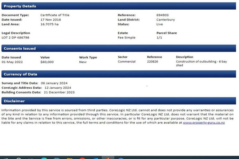 Photo of property in 393 Kowai Road, Springfield, 7681