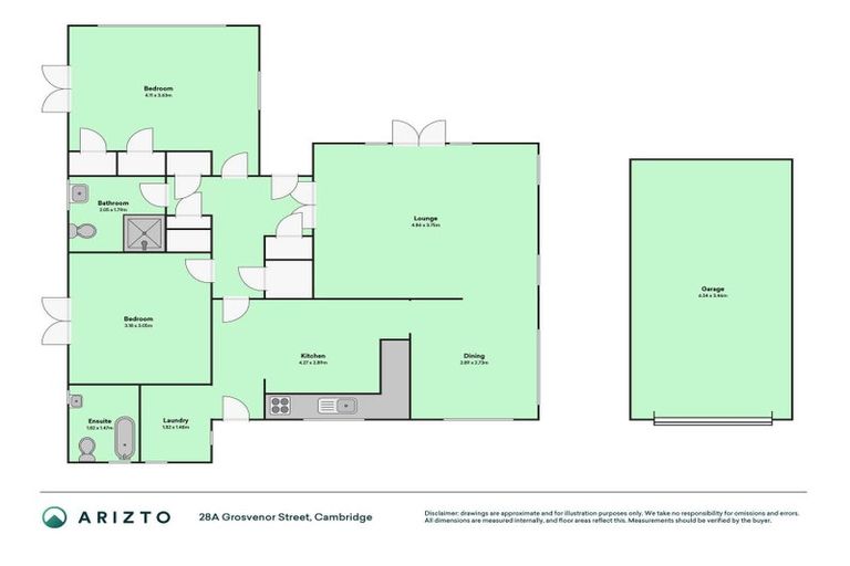 Photo of property in 28a Grosvenor Street, Cambridge, 3434