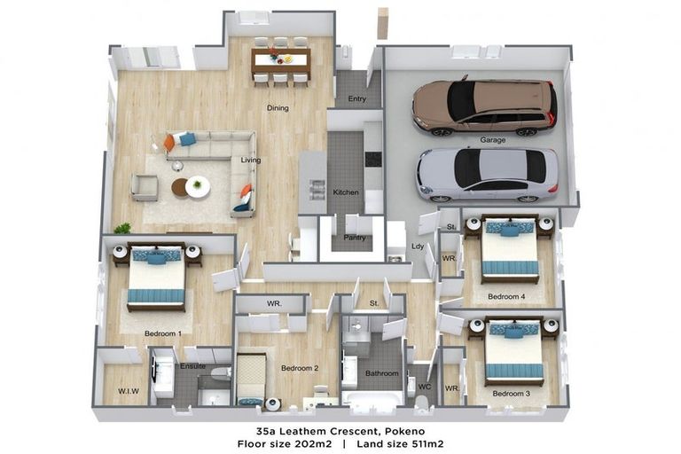 Photo of property in 35a Leathem Crescent, Pokeno, 2402