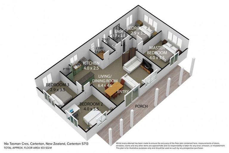 Photo of property in 14a Tasman Crescent, Carterton, 5713