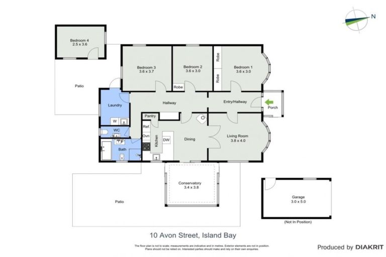 Photo of property in 10 Avon Street, Island Bay, Wellington, 6023